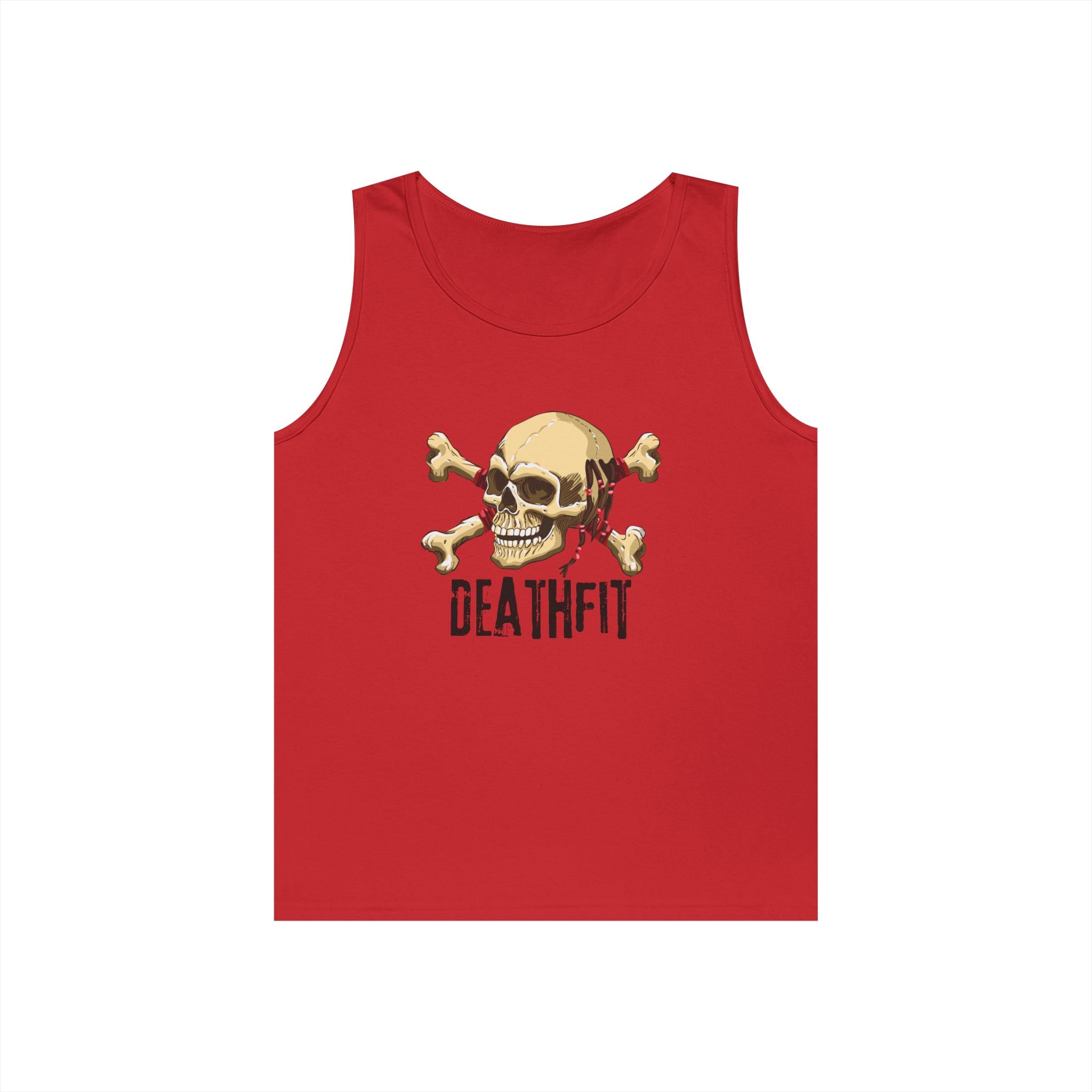 Unisex Heavy Cotton Premium DEATHFIT Tank Top