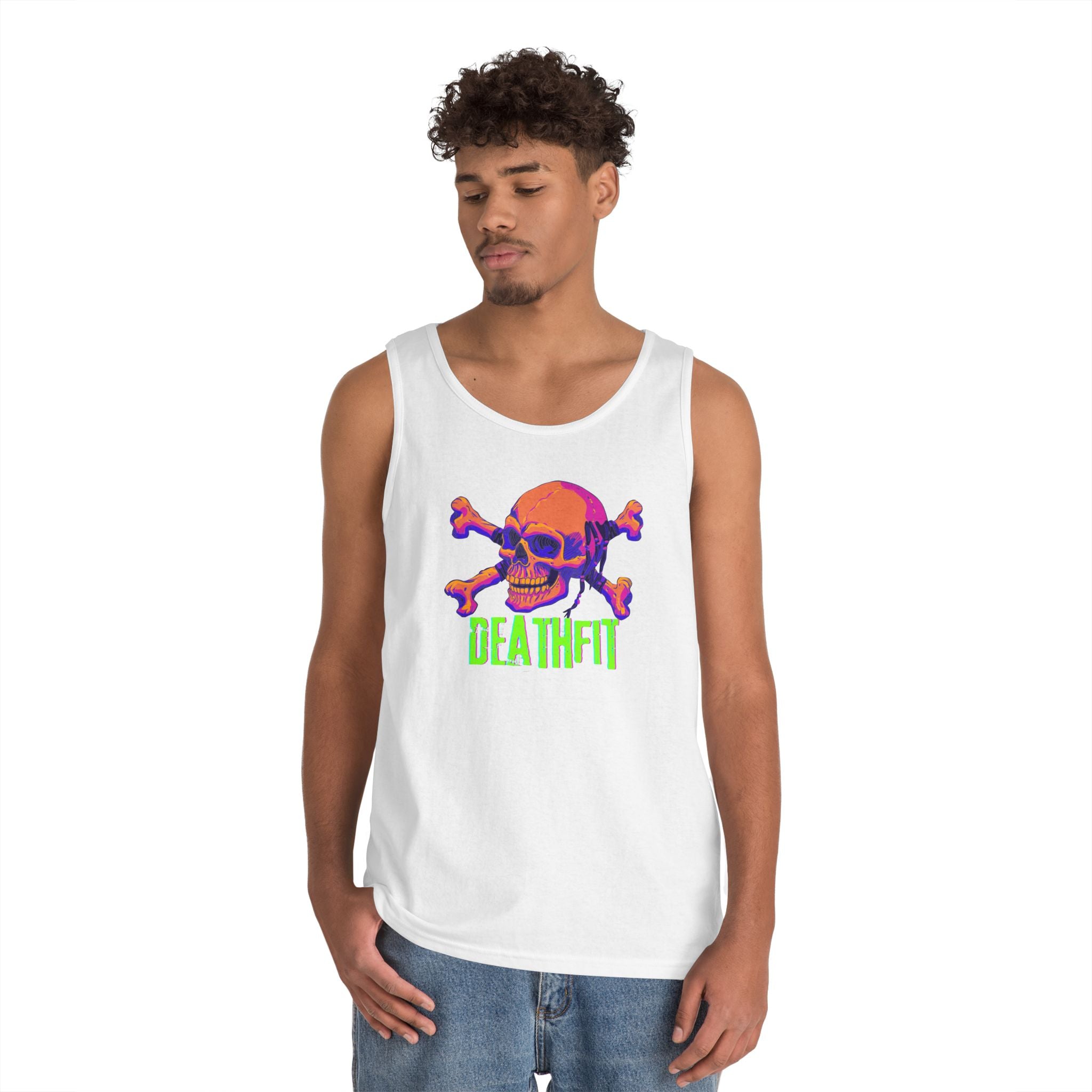 Unisex Heavy Cotton Premium DEATHFIT Tank Top