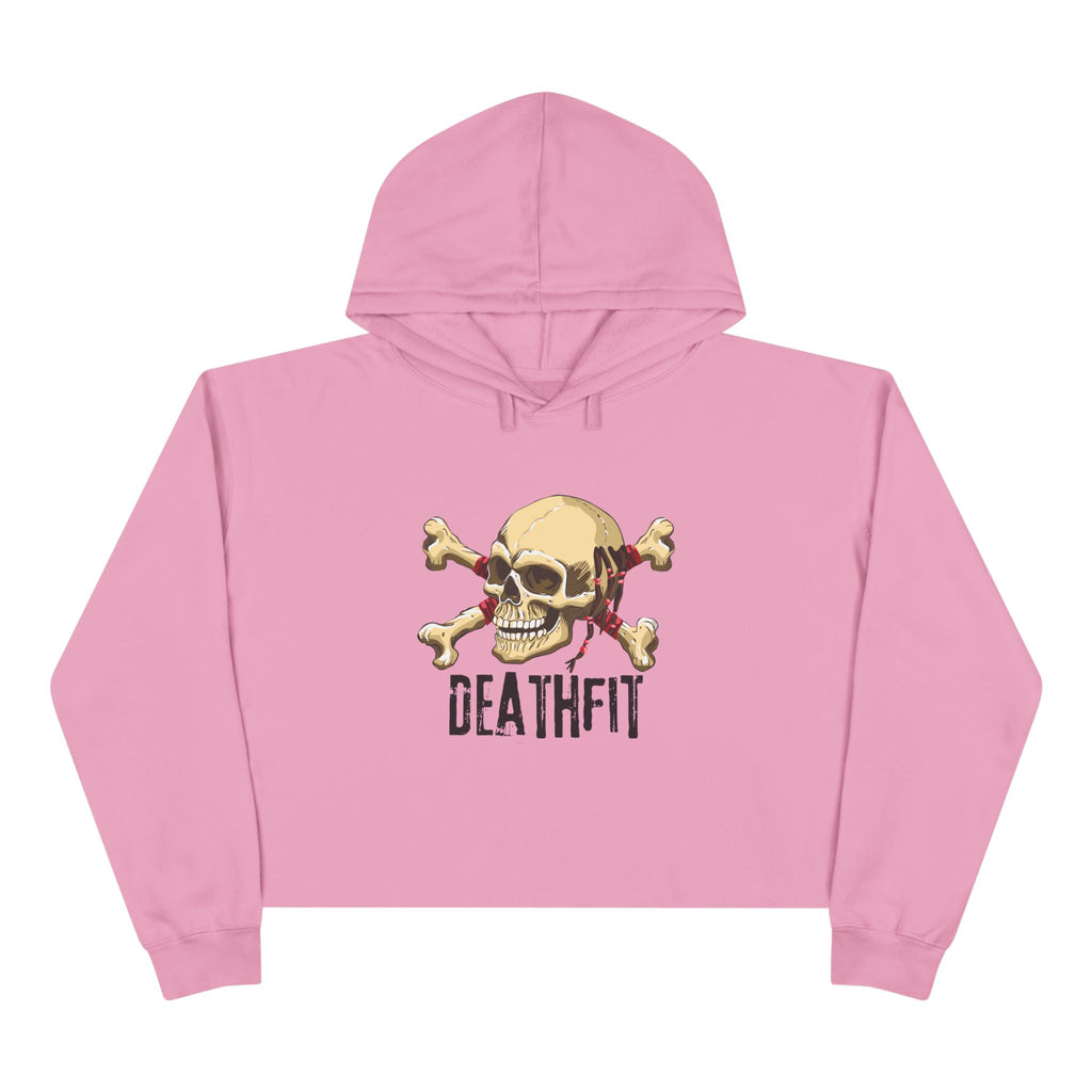 DEATHFIT Premium Crop Hoodie