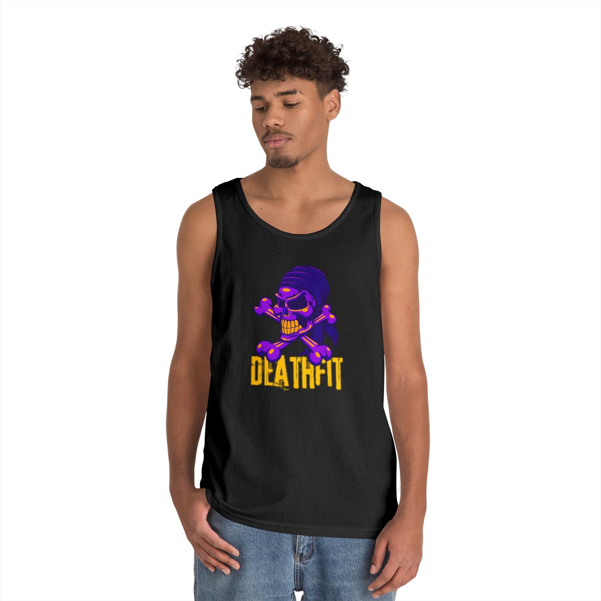 Unisex Heavy Cotton Premium DEATHFIT Tank Top
