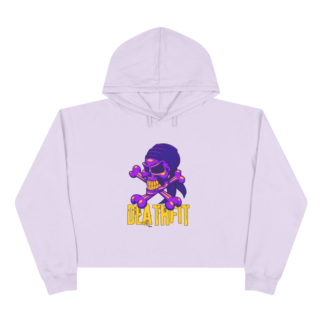 DEATHFIT Premium Crop Hoodie