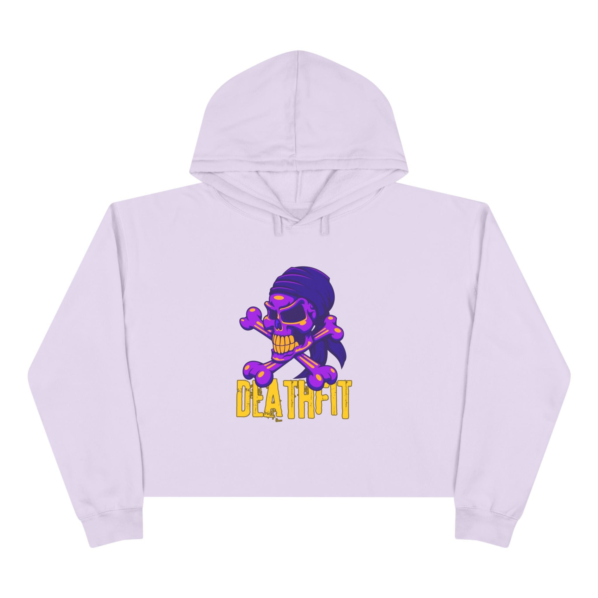 DEATHFIT Premium Crop Hoodie