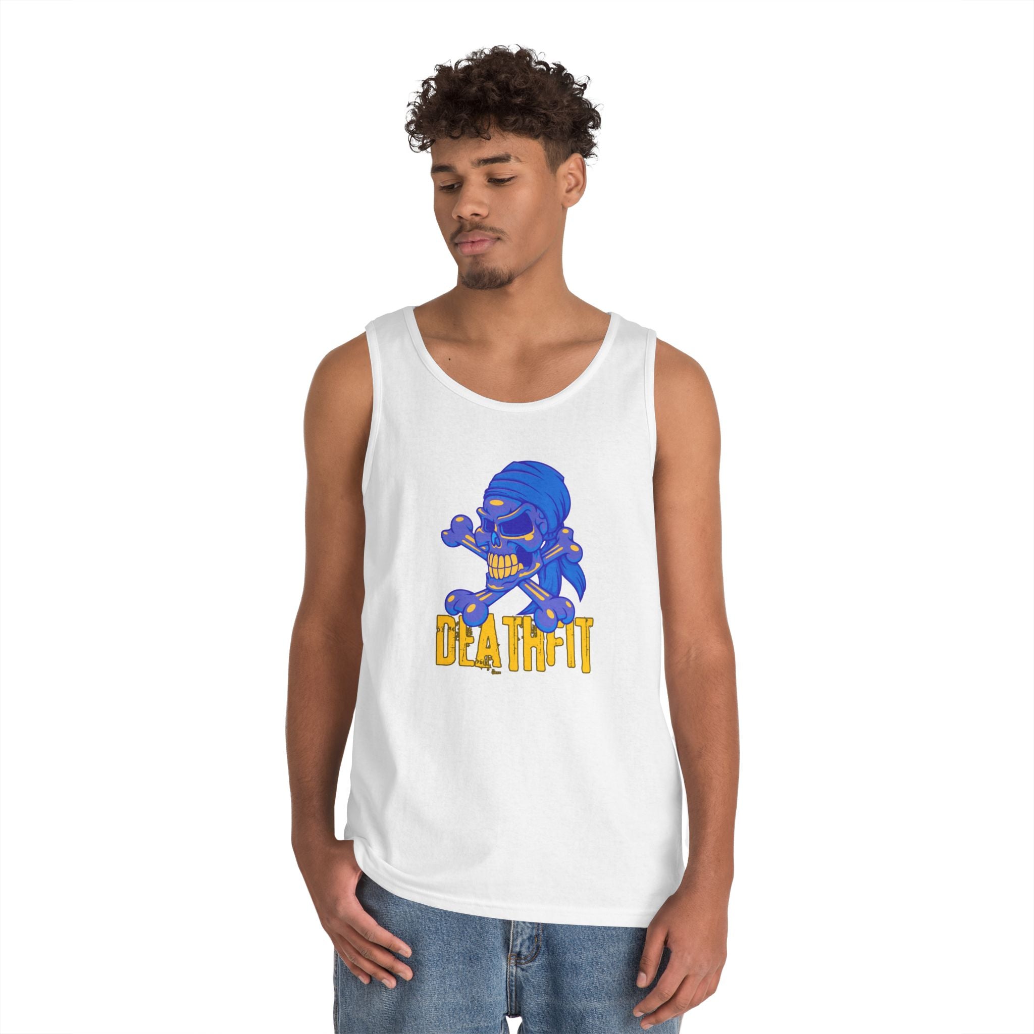 Unisex Heavy Cotton Premium DEATHFIT Tank Top