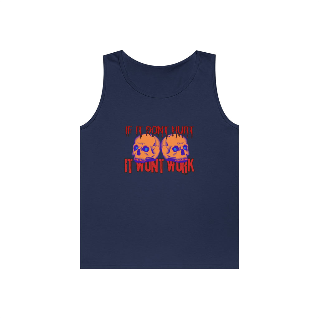 Unisex Heavy Cotton Premium DEATHFIT Tank Top "If IT Doesn't Hurt"