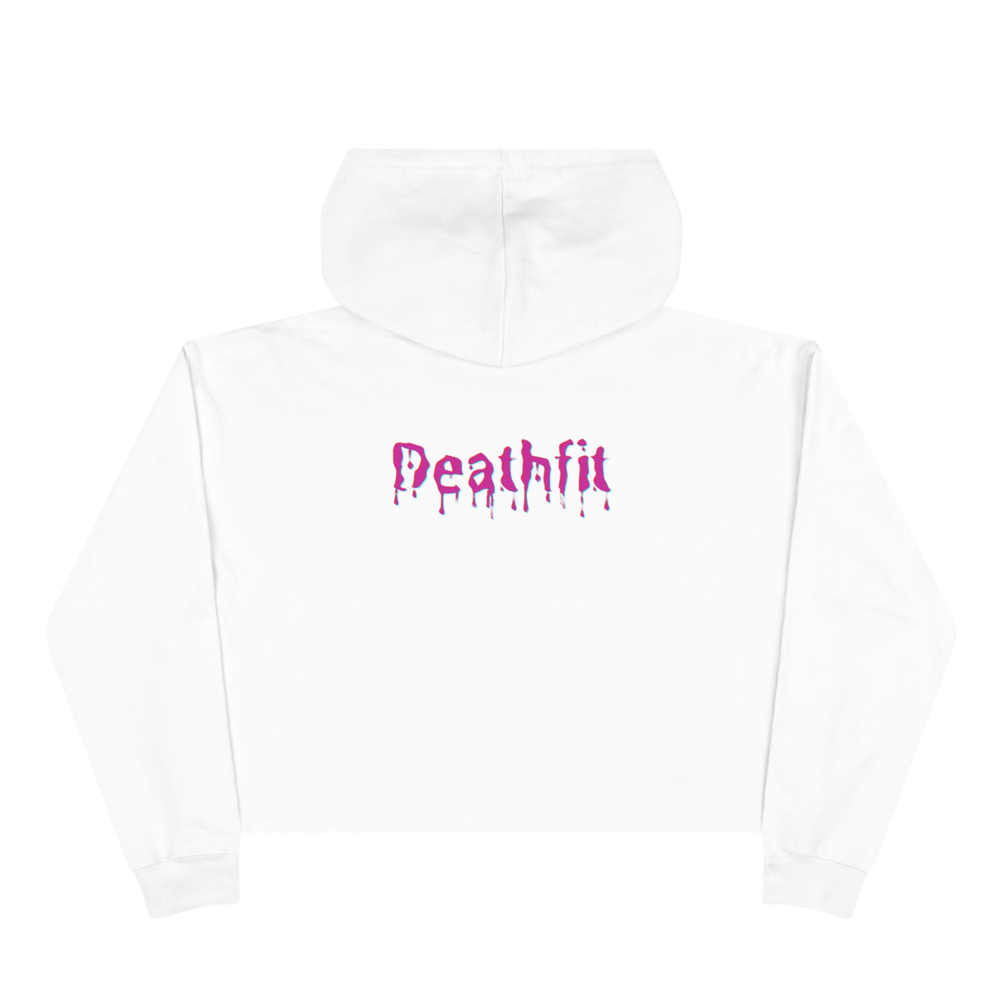 DEATHFIT Premium Crop Hoodie