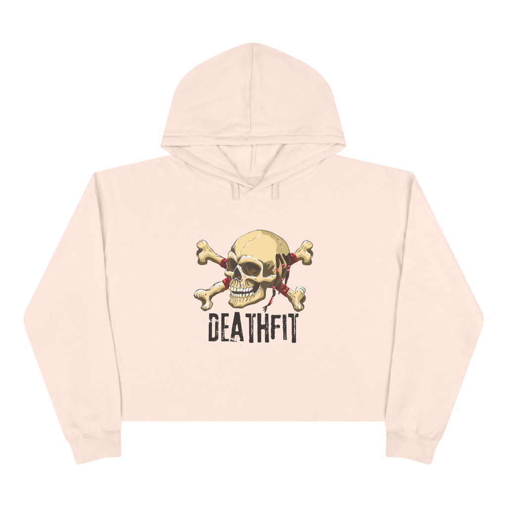 DEATHFIT Premium Crop Hoodie
