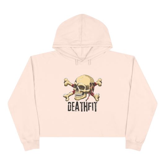 DEATHFIT Premium Crop Hoodie