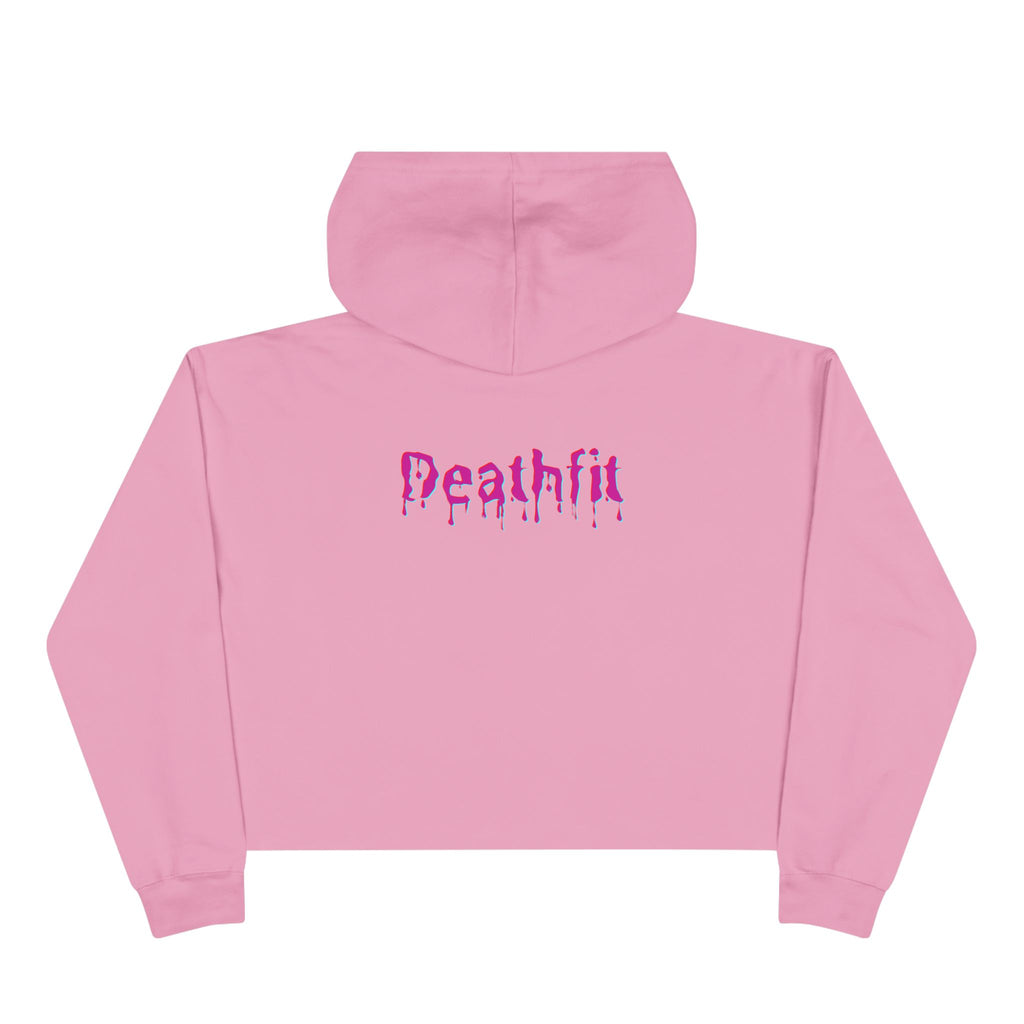 DEATHFIT Premium Crop Hoodie