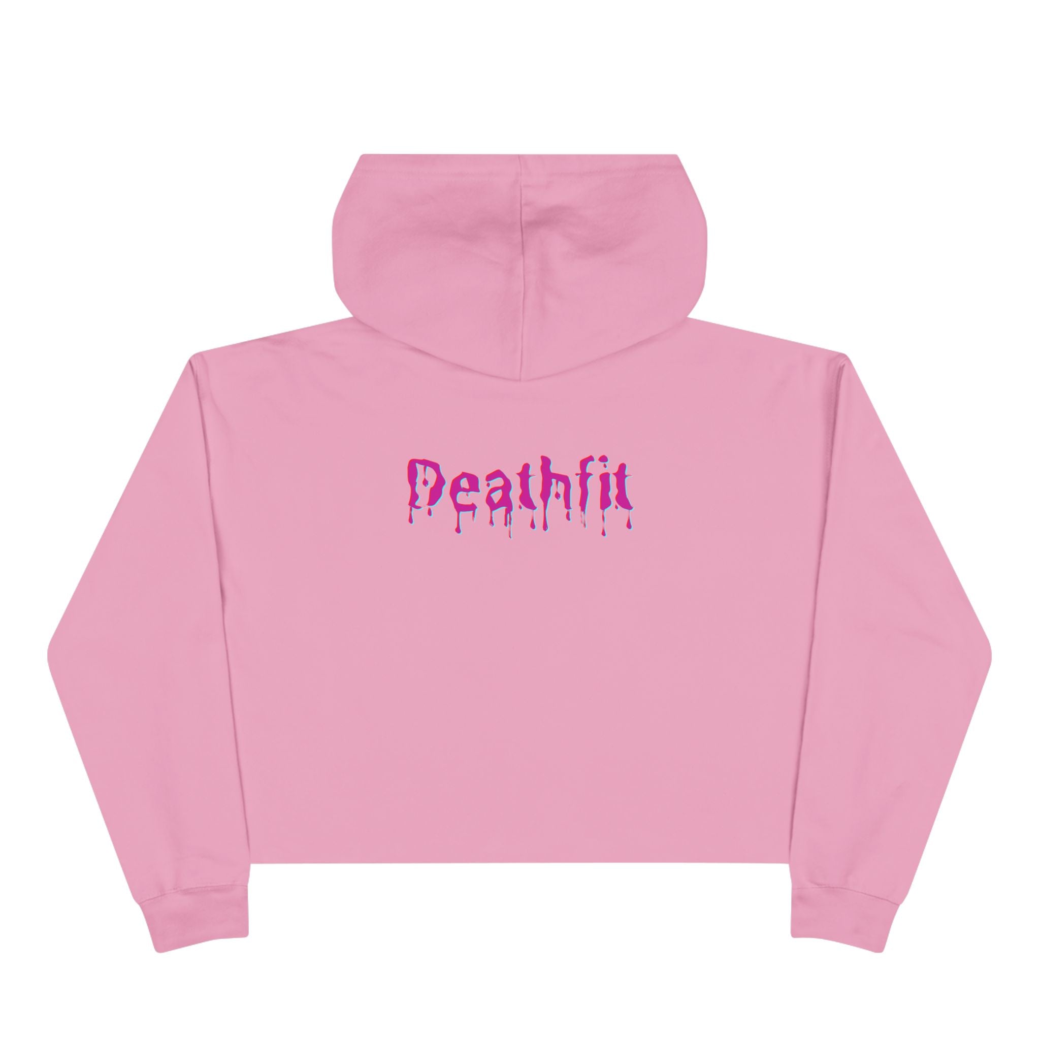 DEATHFIT Premium Crop Hoodie