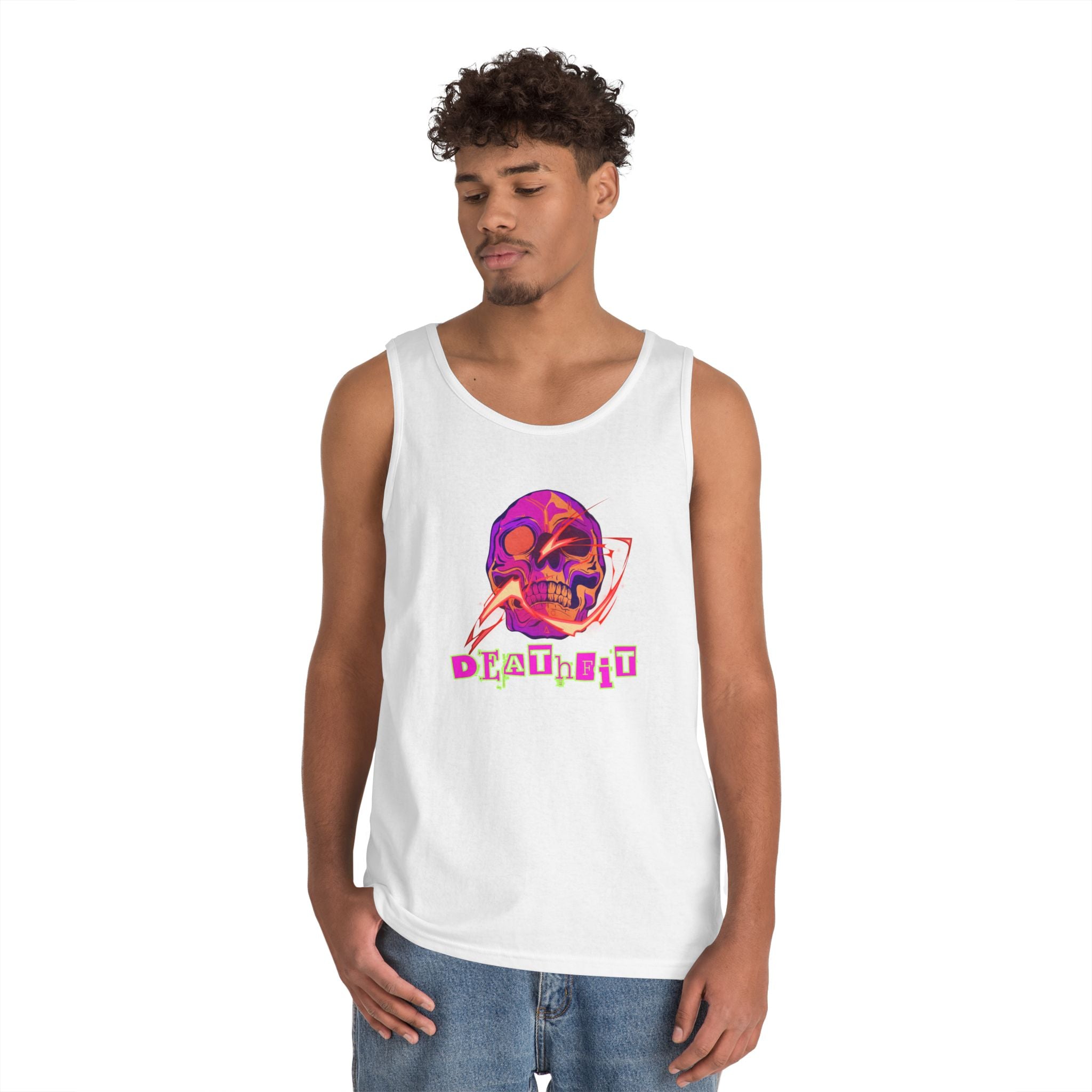 Unisex Heavy Cotton Premium DEATHFIT Tank Top