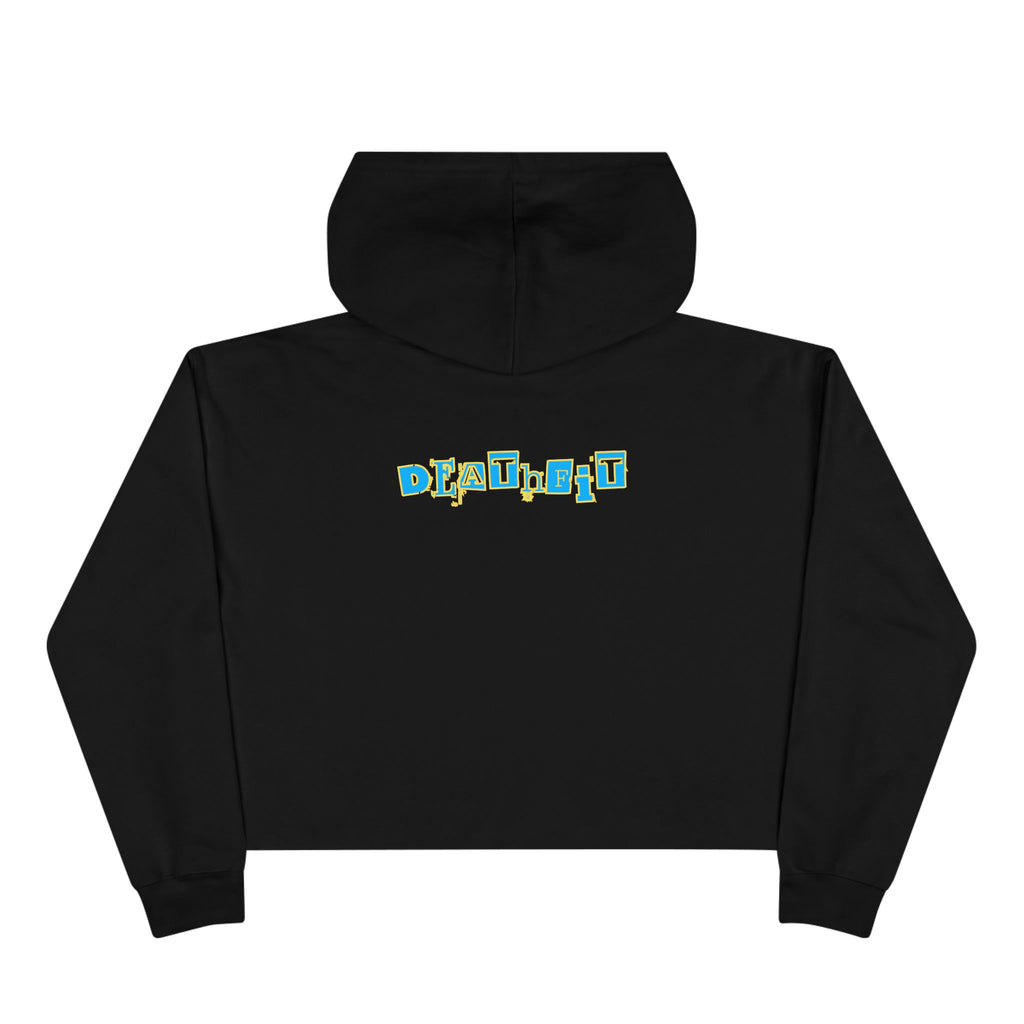 DEATHFIT Premium Crop Hoodie