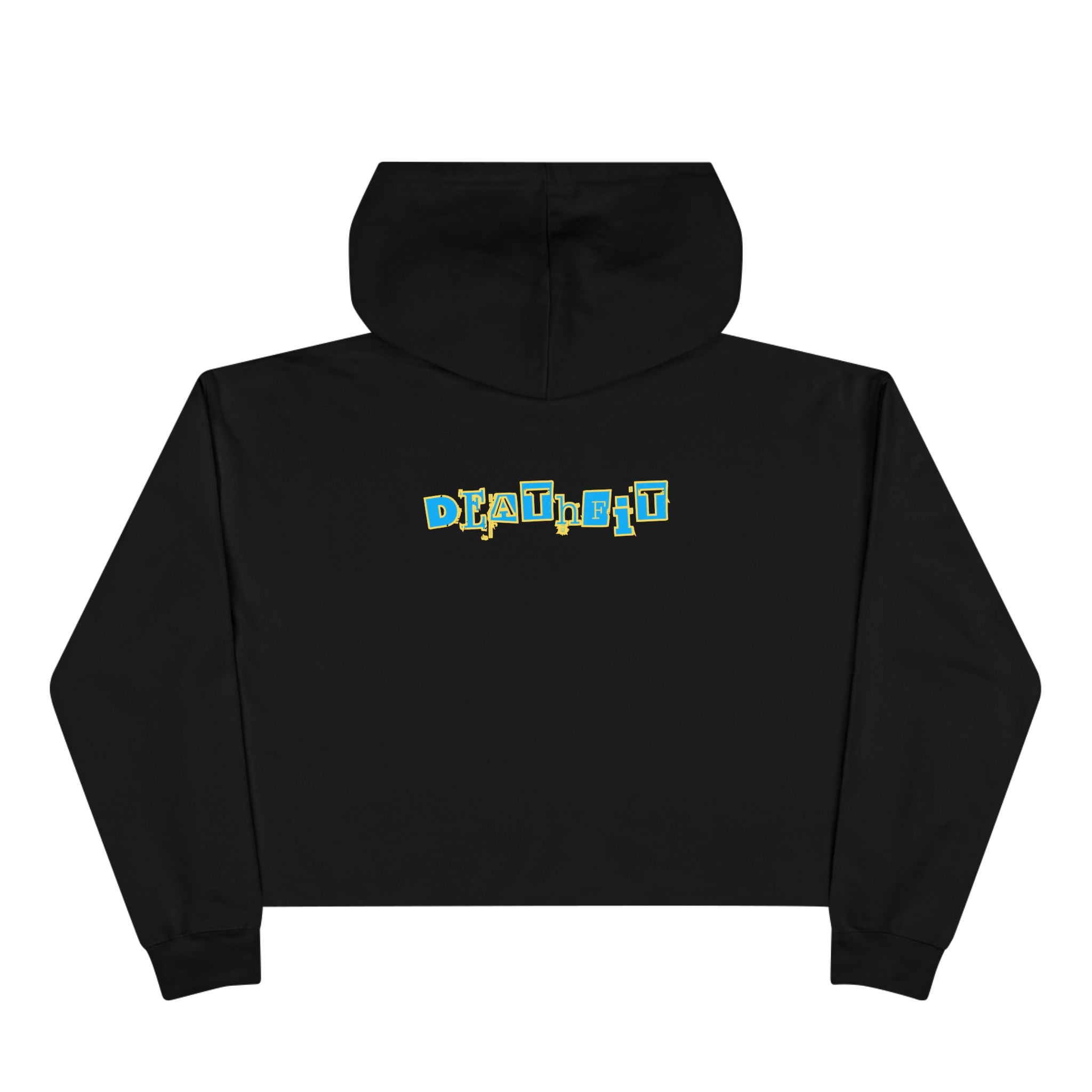 DEATHFIT Premium Crop Hoodie