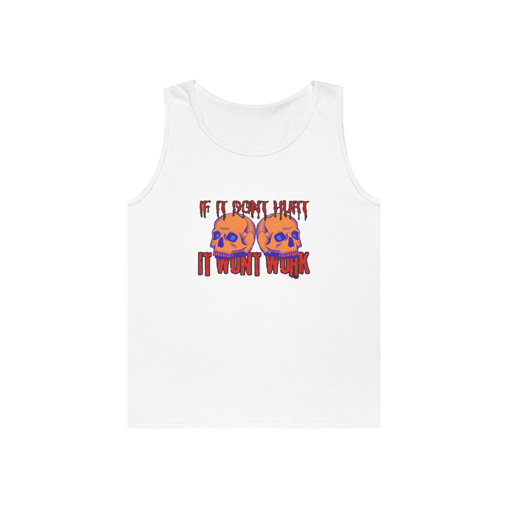 Unisex Heavy Cotton Premium DEATHFIT Tank Top "If IT Doesn't Hurt"
