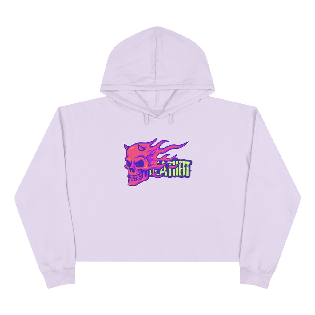 DEATHFIT Premium Crop Hoodie