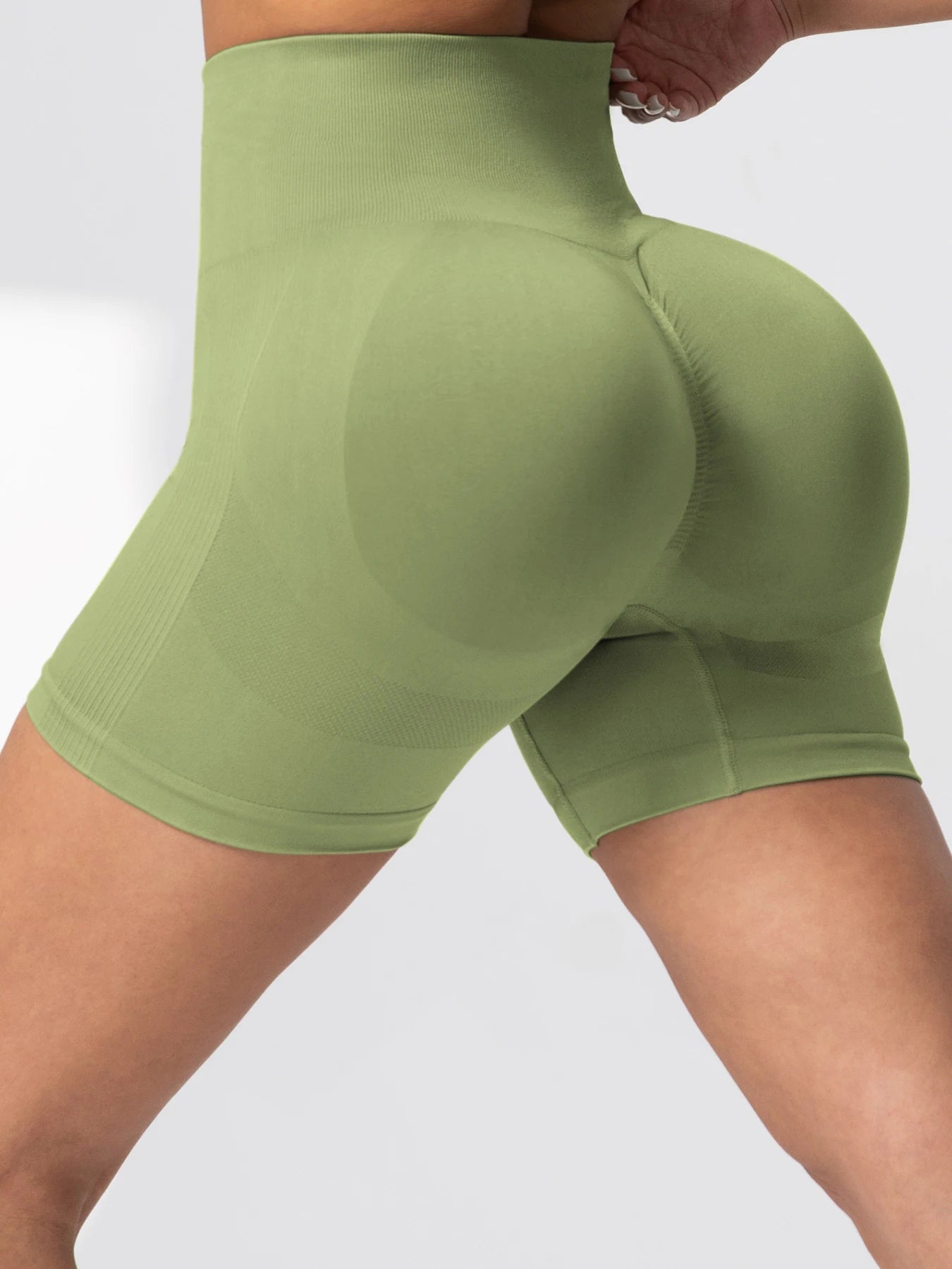 Women's Seamless  Short Leggings