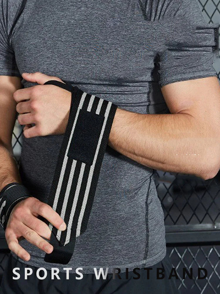 Adjustable Sports Wristband with Thumb Loop