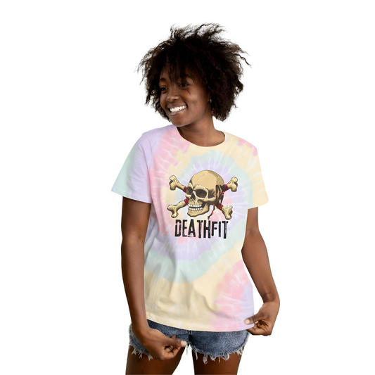 Tie-Dye Spiral DEATHFIT Premium Tee