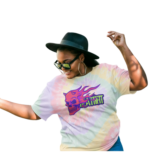 Tie-Dye Spiral Premium DEATHFIT  Tee