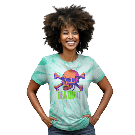 Tie-Dye Tee, Cyclone Premium DEATHFIT Tee