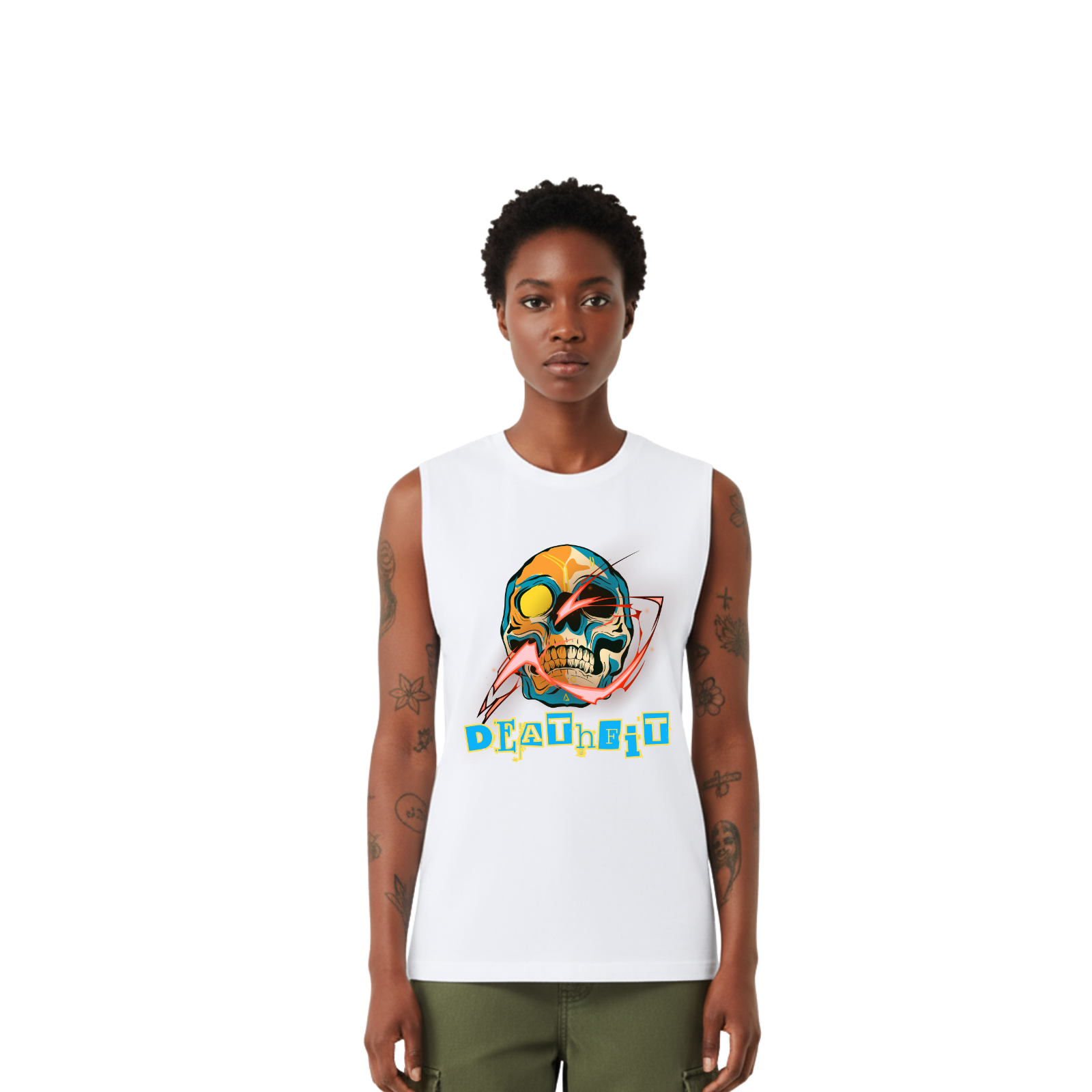 Unisex PREMIUM DEATHFIT Jersey Muscle Tank